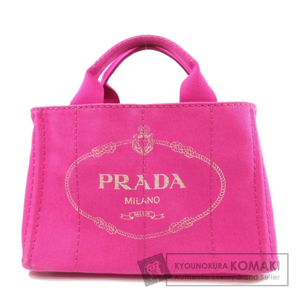 Prada Canapa Handbag Canvas